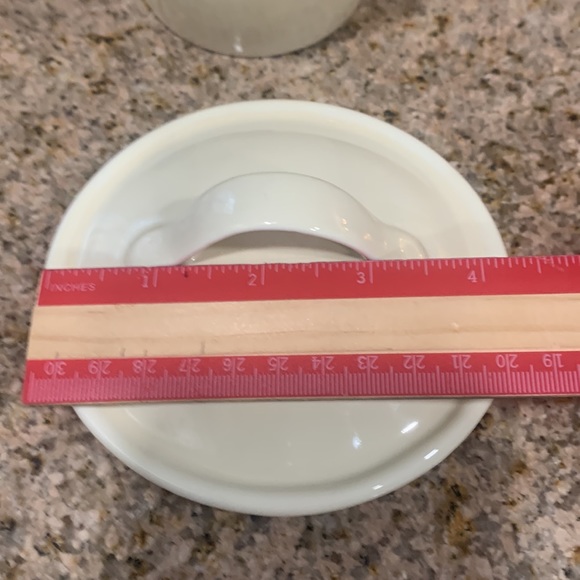 Crate&Barrel Margo Sugar Bowl - cream color - Picture 2 of 7